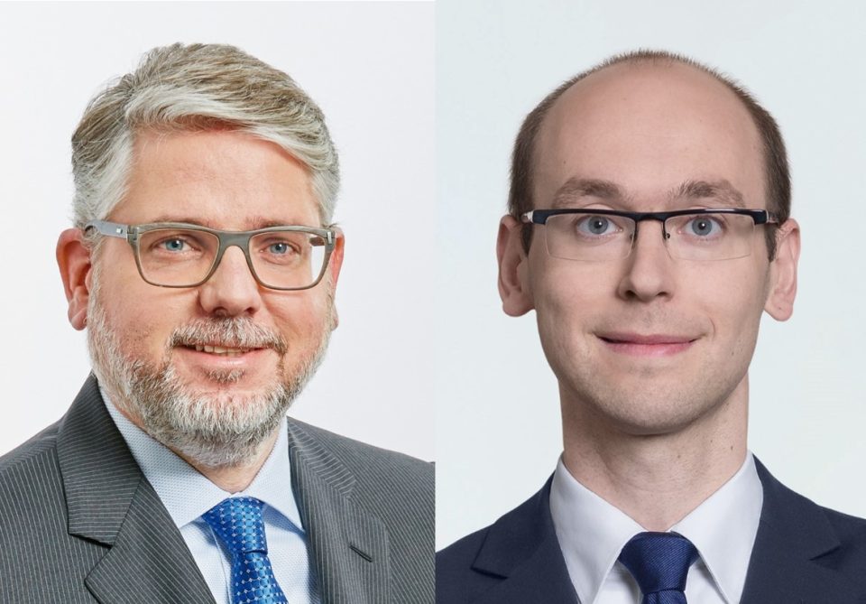 Thomas Nägele und Simon Apel