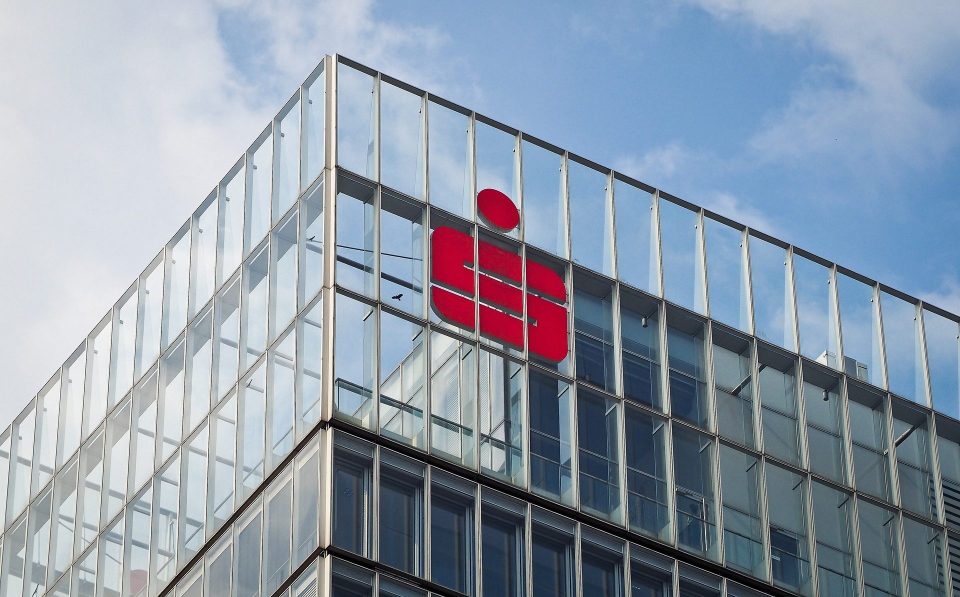 Fassade der Sparkassenzentrale