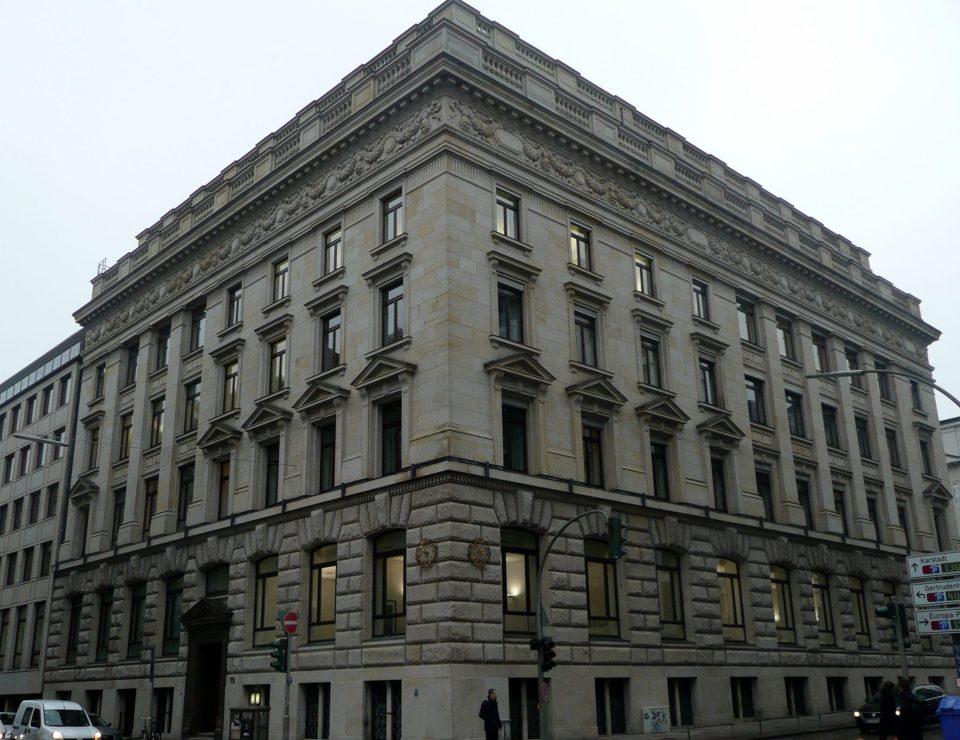 Hauptsitz der M.M.Warburg & CO in Hamburg