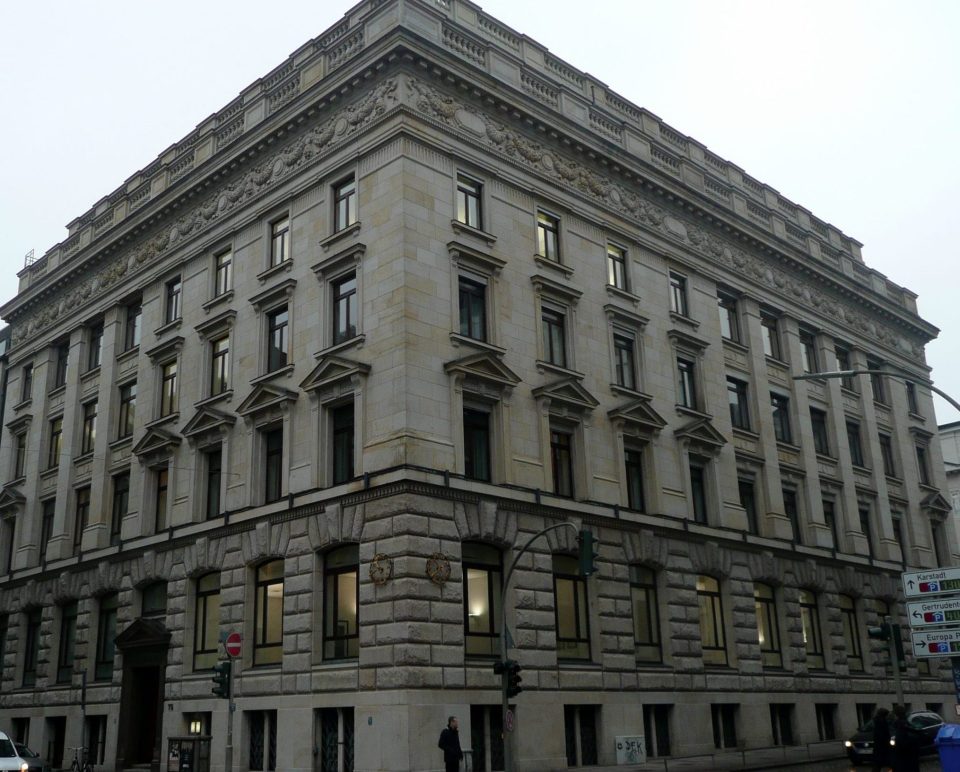 Hauptsitz der M.M.Warburg & CO in Hamburg